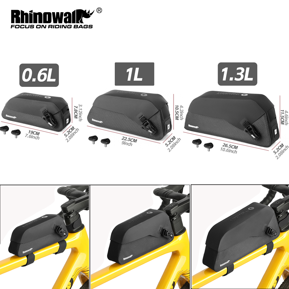 Tech Accessories Bag - Rhinowalk Bike Top Tube Bag IPX4