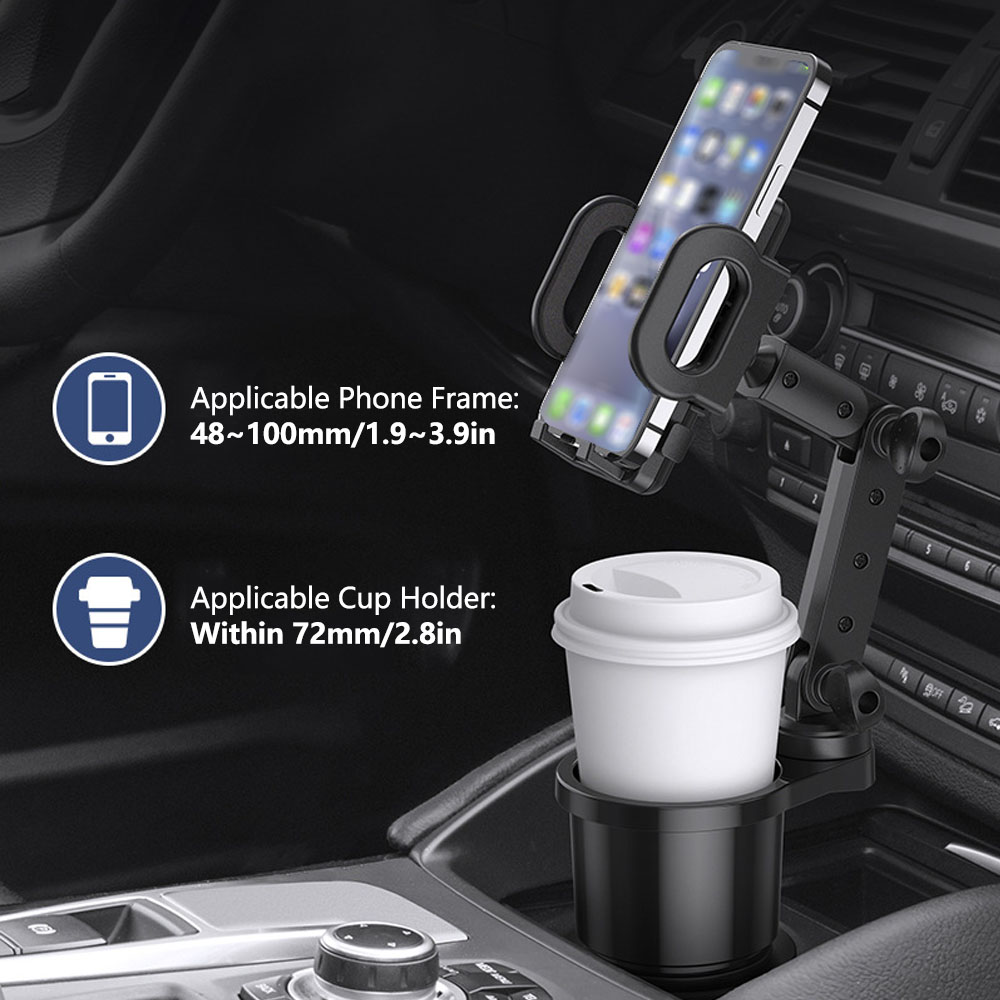 Mobile Tech Accessories - Car Cup Holder Expander Cell Phone