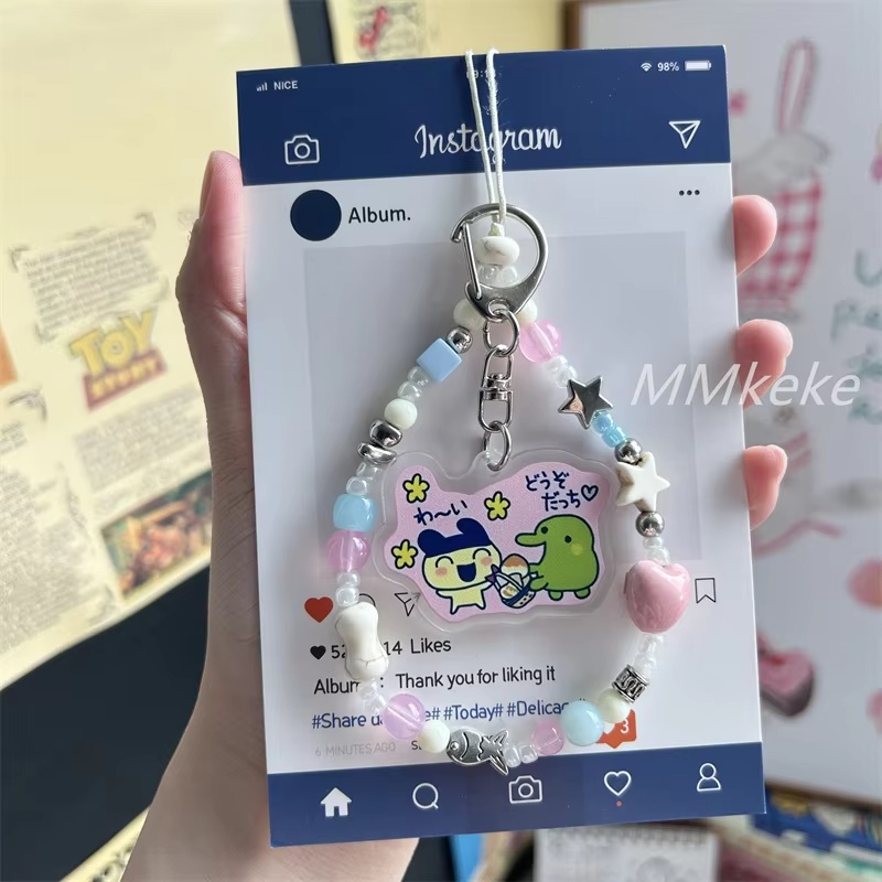 Mobile Tech Accessories - Japanese Style Tamagotchi Mametchi Mimitchi And