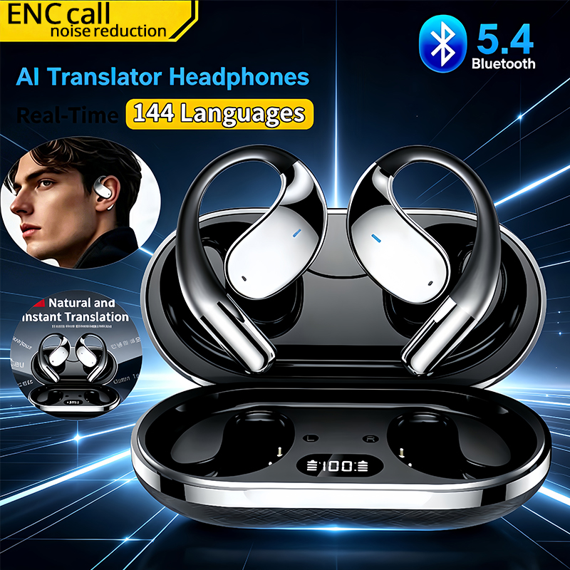 Wireless Charger 3 In 1 - 2026 New AI Translation Earbuds Bluetooth