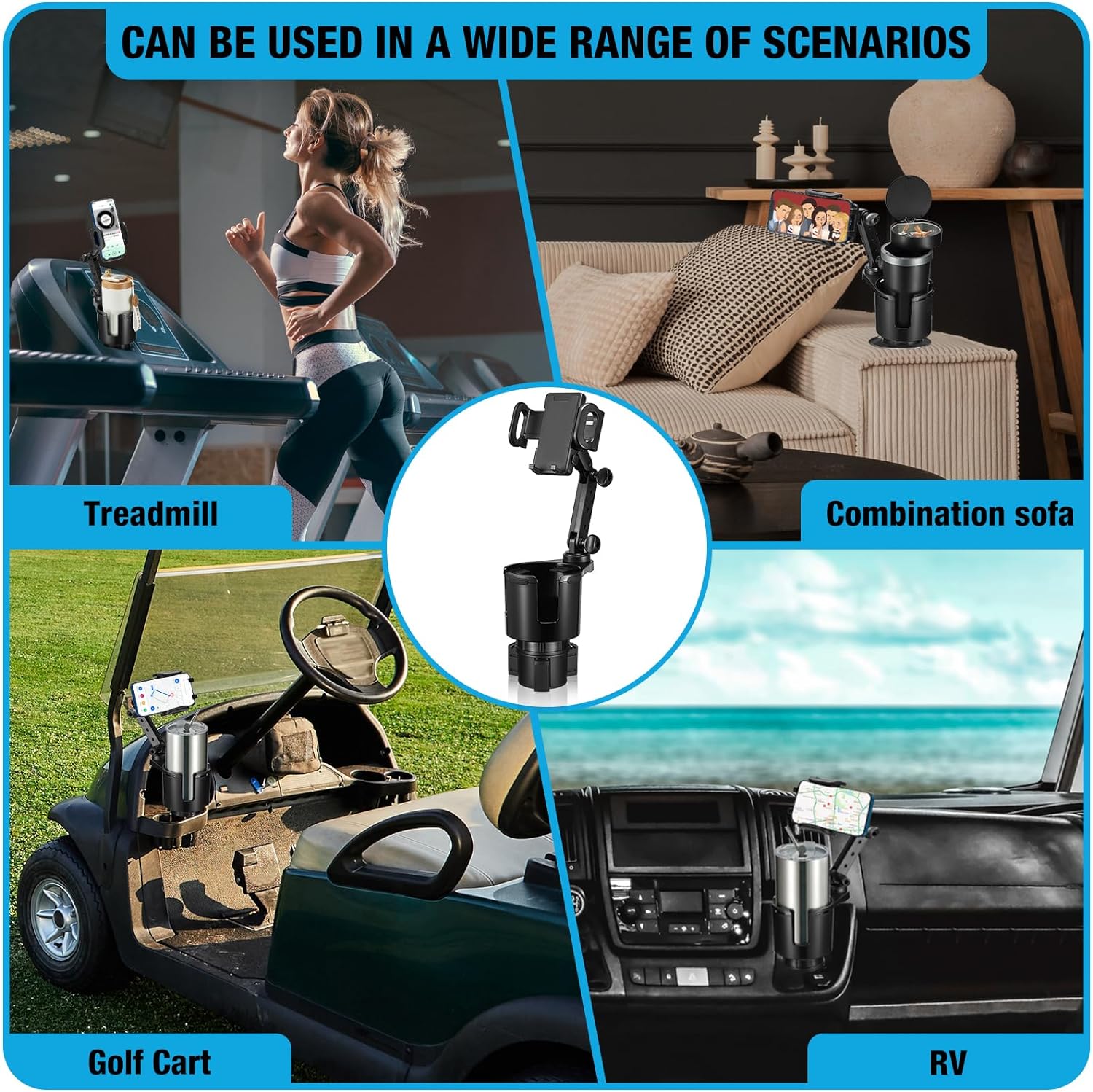 Car Cup Holder Expander Cell P - Mobile Tech Accessories recension och pris