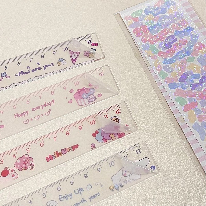 Cinnamoroll Ruler Cute Sanrio  - Tech Accessories For Office recension och pris