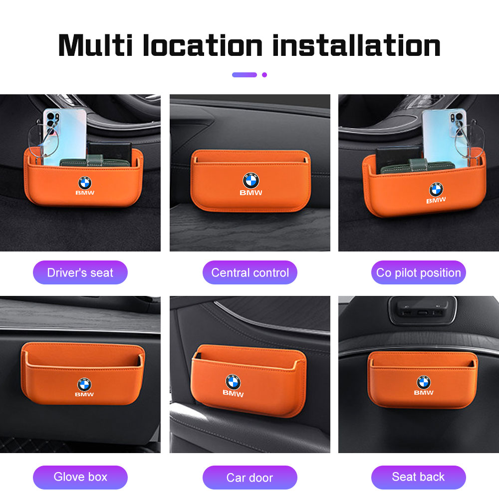 Leather Car Side Pocket Organi - Tech Accessories Bag recension och pris