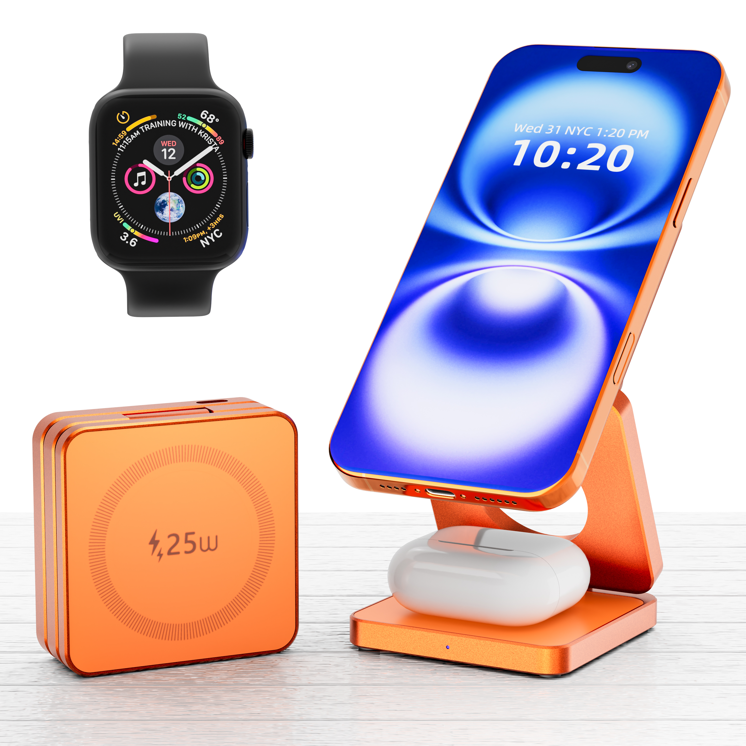 3 in 1 Qi2.2 25W Folding Wirel - Wireless Charger 3 In 1 recension och pris