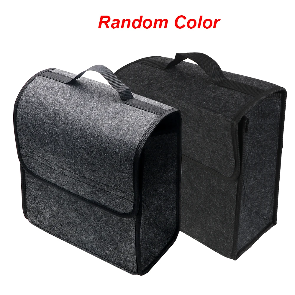 KKJOY Felt Car Trunk Organizer - Tech Accessories Bag recension och pris