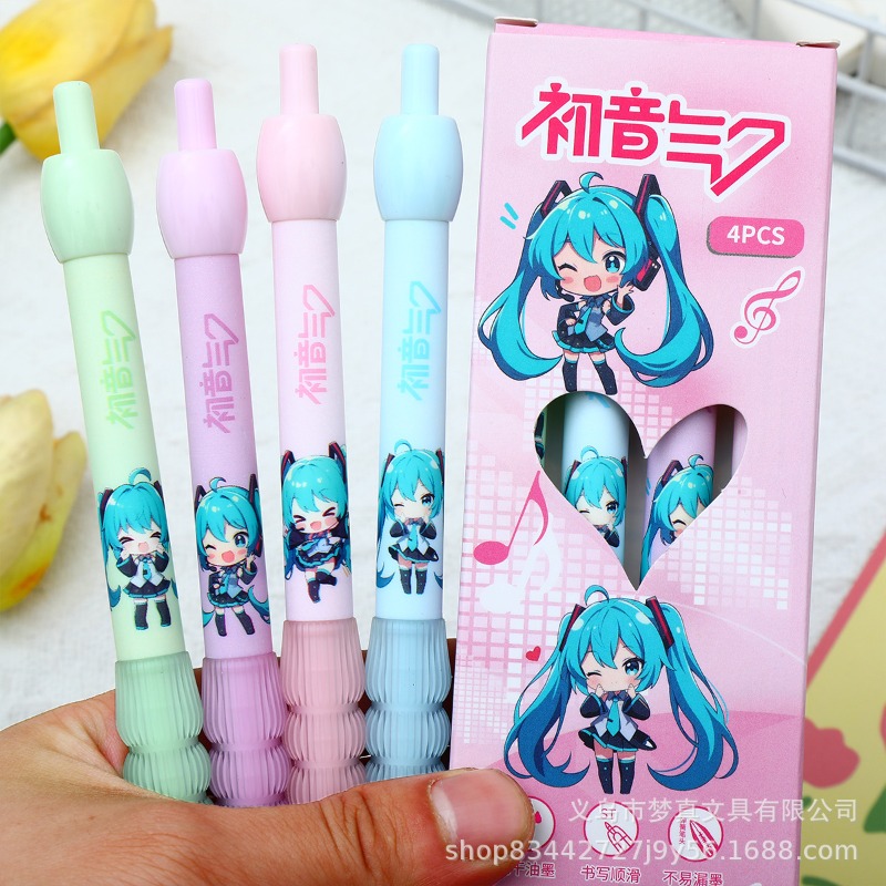 Kawaii Hatsune Miku Gel Pen Cu - Tech Accessories For Office recension och pris