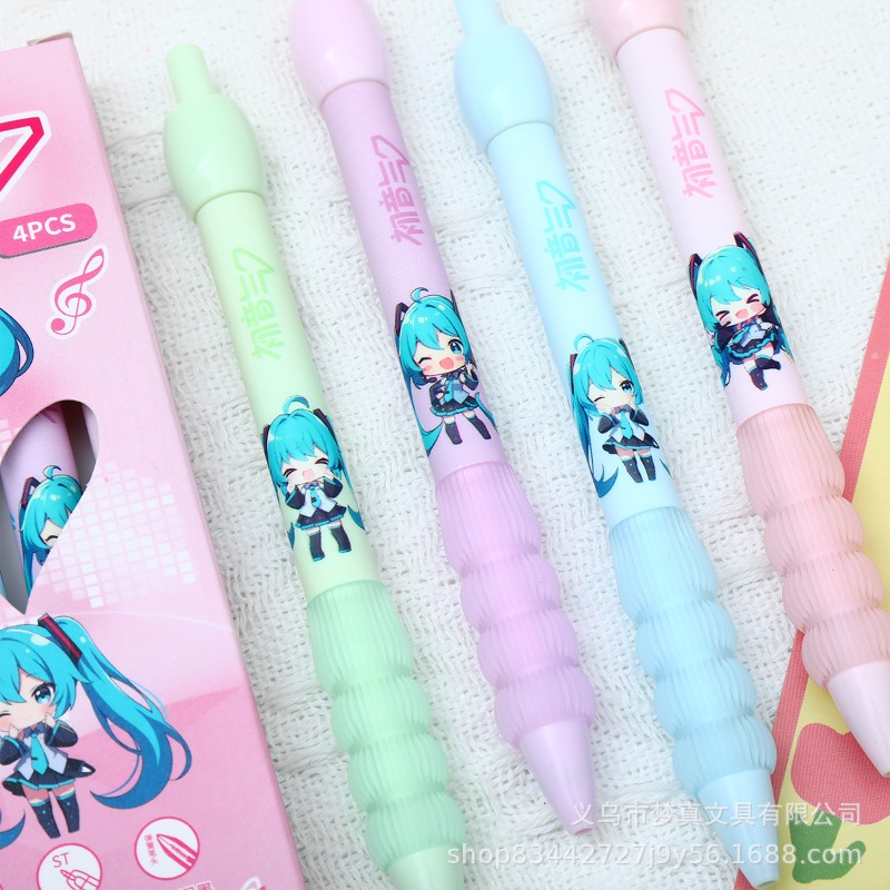 Kawaii Hatsune Miku Gel Pen Cu - Tech Accessories For Office recension och pris