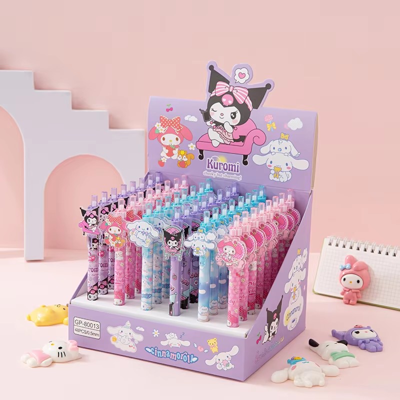 48pcs Gel Pen Kuromi Cinnamoro - Tech Accessories For Office recension och pris
