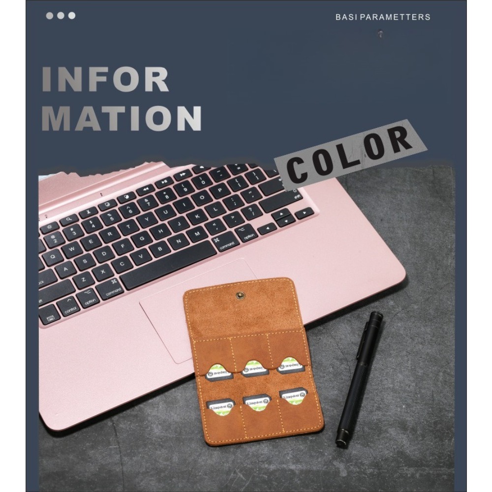 Memory Card Case Pu Leather Mu - Mobile Tech Accessories recension och pris