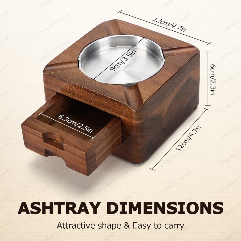 Wooden Cigar Ashtray with Phon - Tech Accessories For A Tablet recension och pris