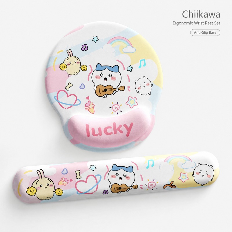 Cute Chiikawa Ergonomic Mouse  - Tech Accessories For Office recension och pris