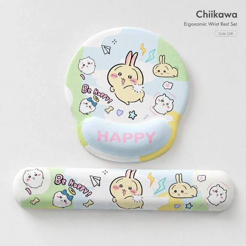 Cute Chiikawa Ergonomic Mouse  - Tech Accessories For Office recension och pris