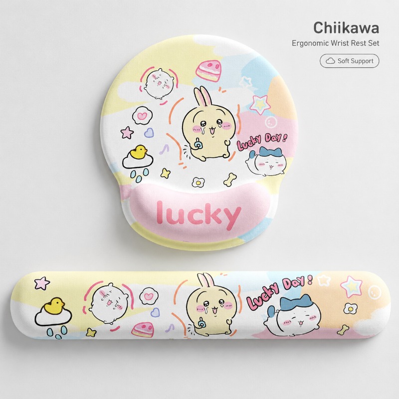 Cute Chiikawa Ergonomic Mouse  - Tech Accessories For Office recension och pris