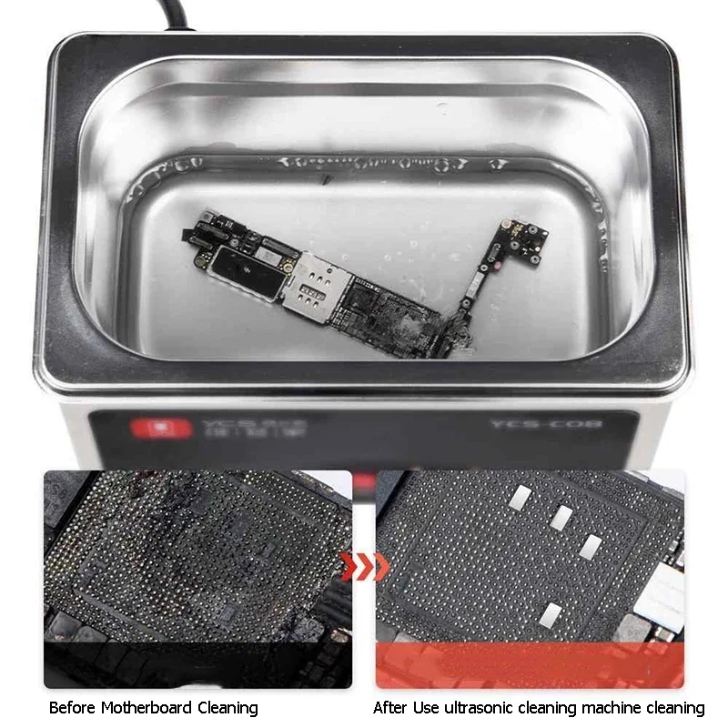 YCS YCS-C08 Ultrasonic Cleanin - Mobile Tech Accessories recension och pris