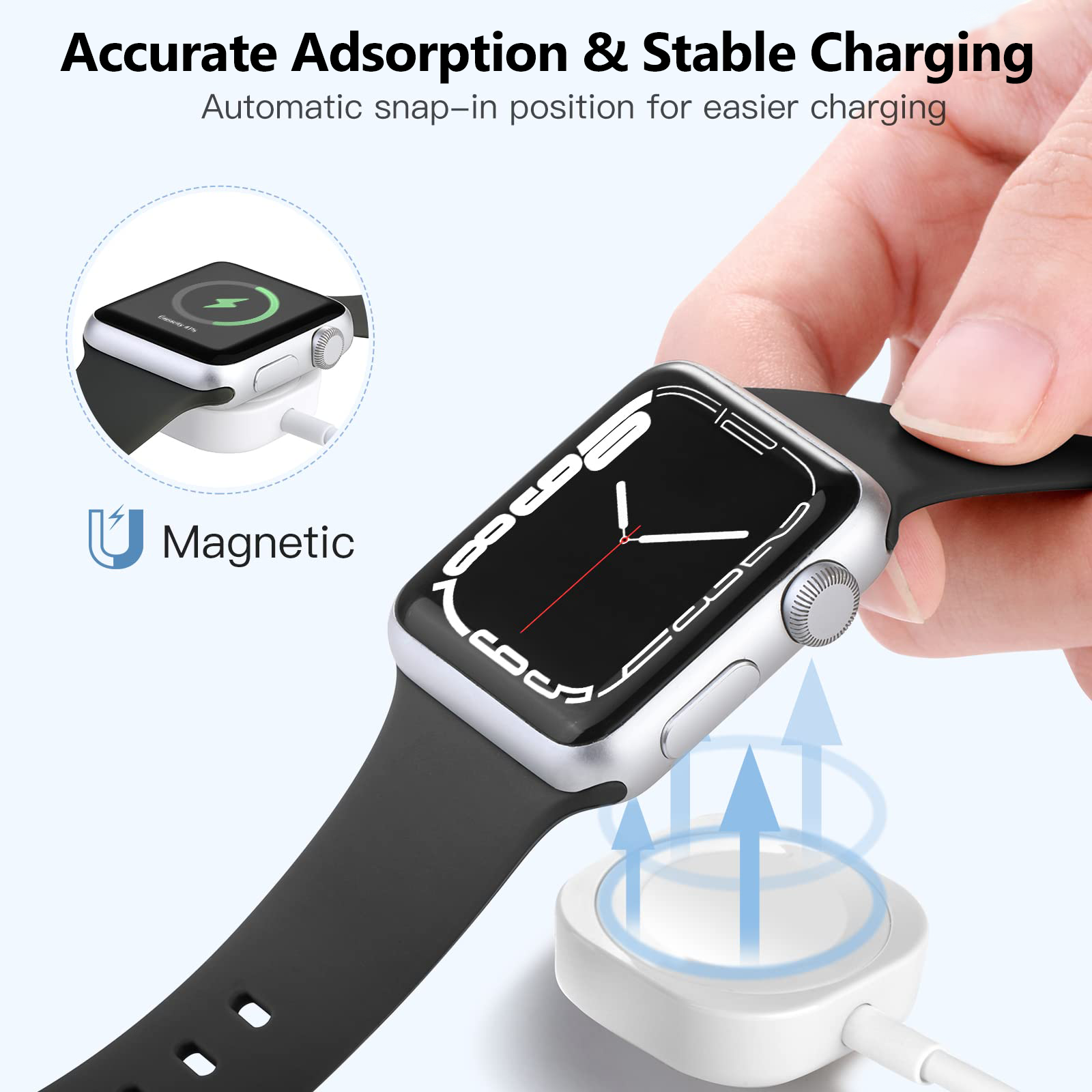 2 in 1 Magnetic Wireless USB A - Wireless Charger 3 In 1 recension och pris