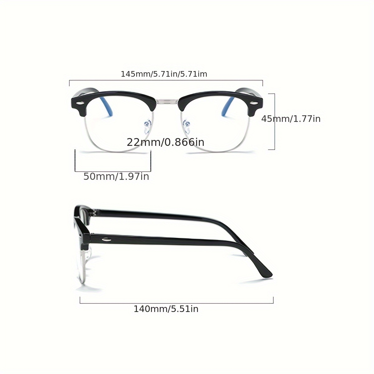 Anti-Blue Glasses - Black Meta - Tech Accessories For A Tablet recension och pris