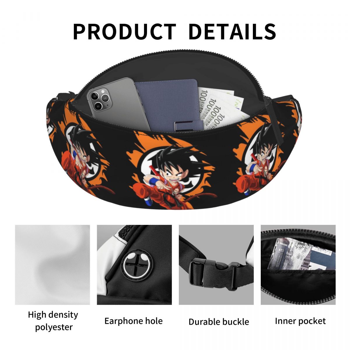 Custom Son G-Gokues  Z Fanny P - Tech Accessories Bag recension och pris