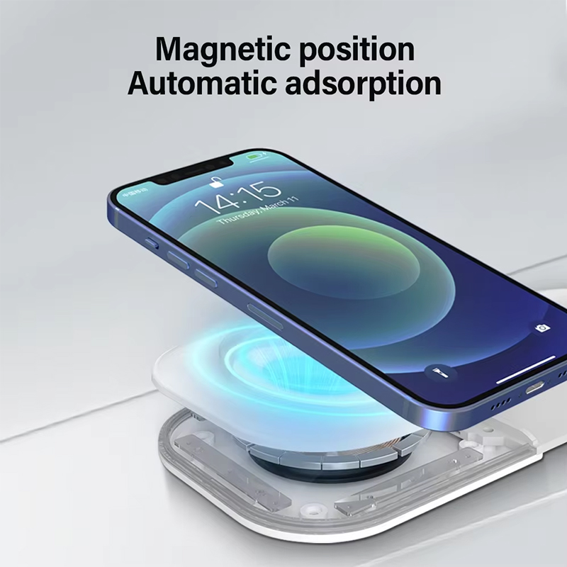 Universal Qi2 Magnetic Foldabl - Wireless Charger 3 In 1 recension och pris