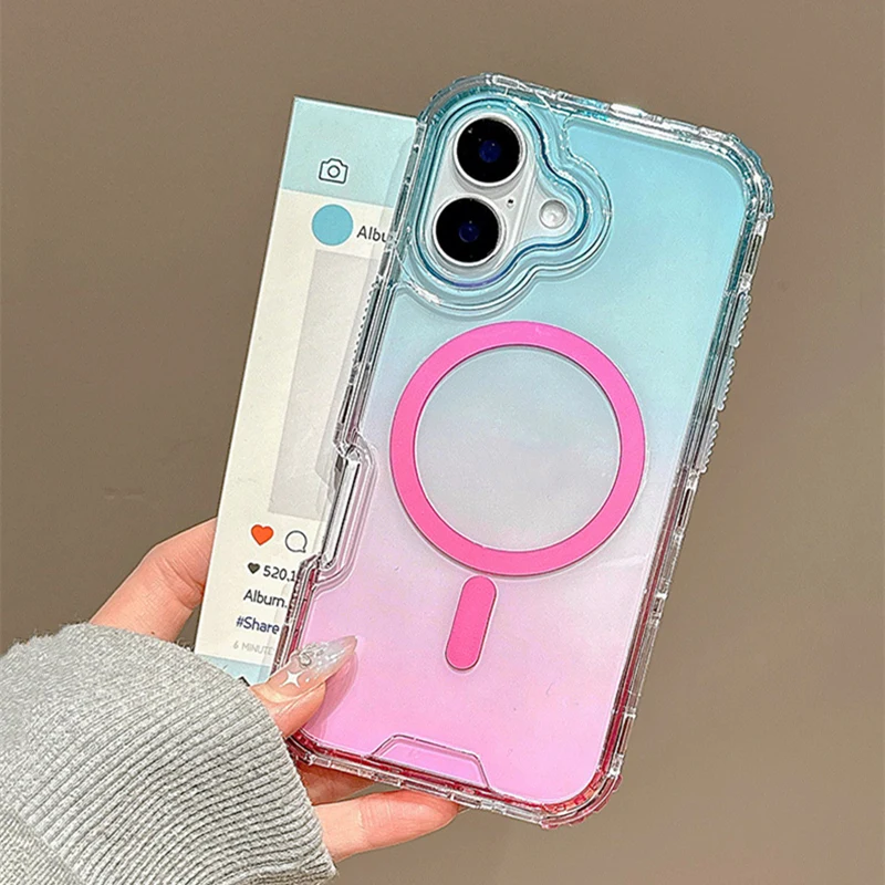 Hottest 3IN1 Gradient Clear fo - Wireless Charger 3 In 1 recension och pris