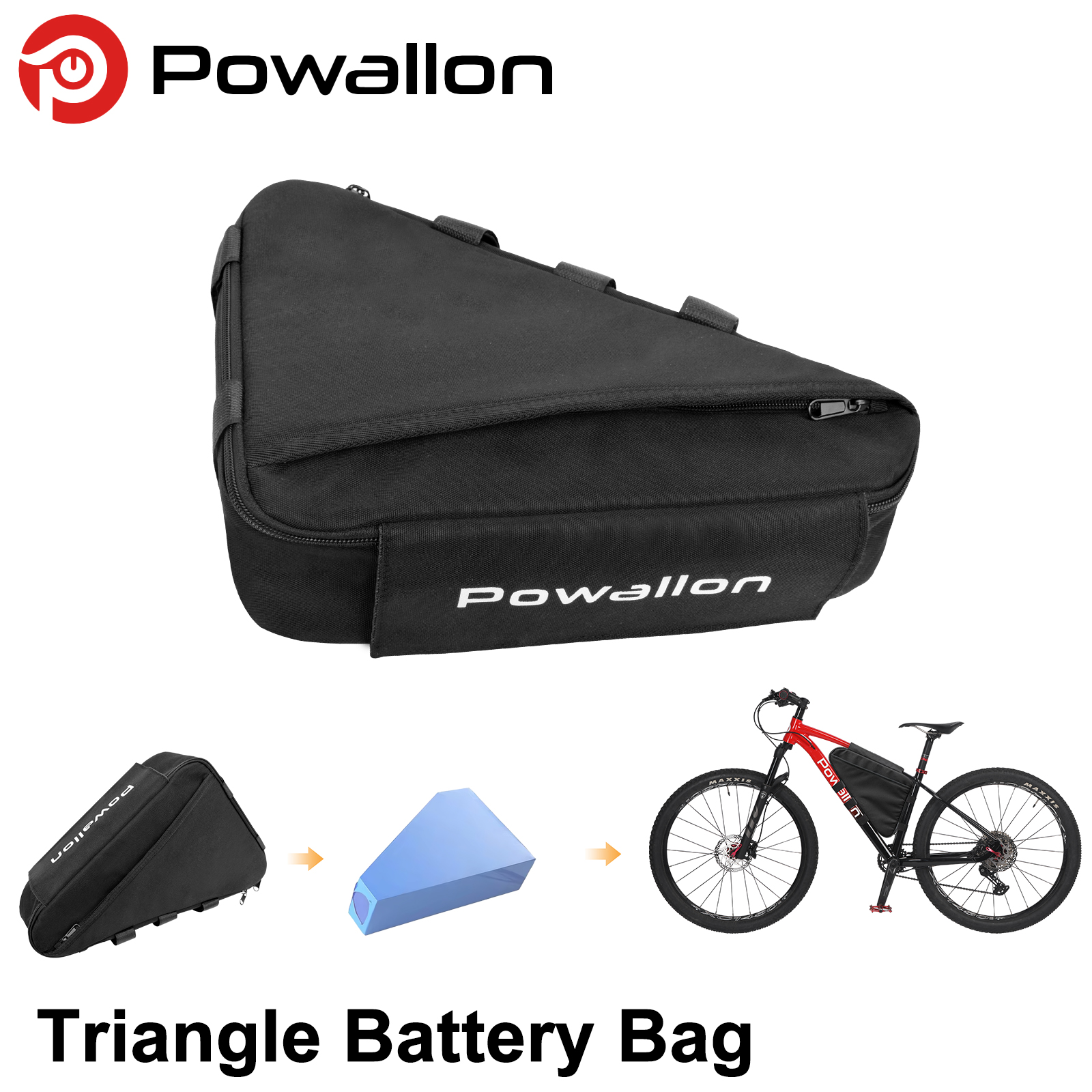 E-Bike Triangle Battery Bag Wa - Tech Accessories Bag recension och pris