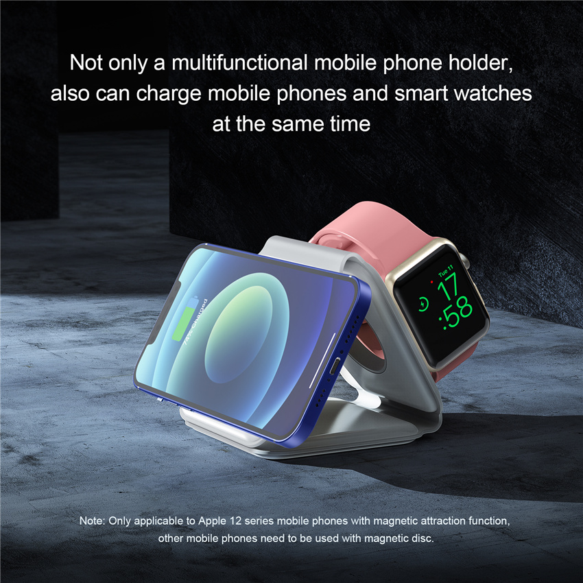3 in 1 Magnetic Portable Wirel - Wireless Charger 3 In 1 recension och pris