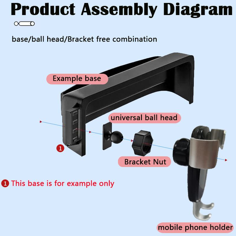 Car Mobile Phone Holder for Vo - Mobile Tech Accessories recension och pris